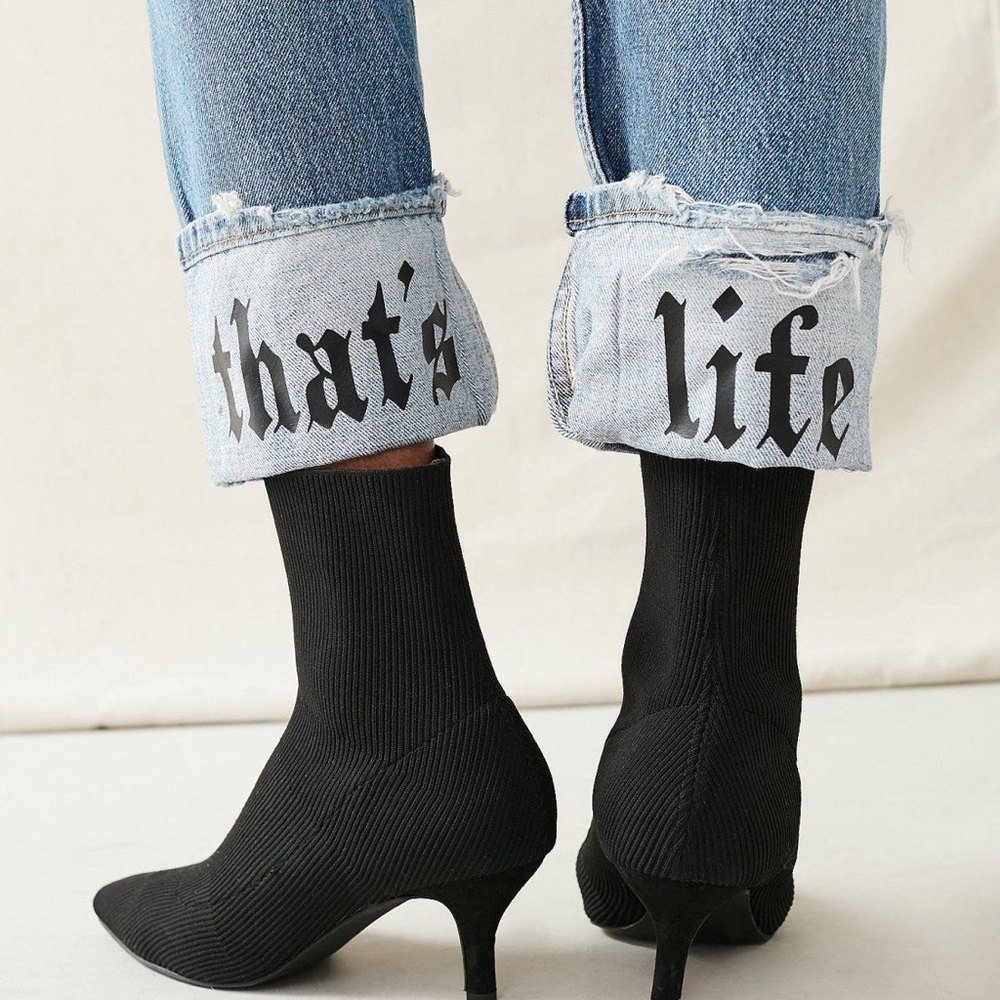 Urban Renewal Recycled Printed Cuff Levi’s Jean